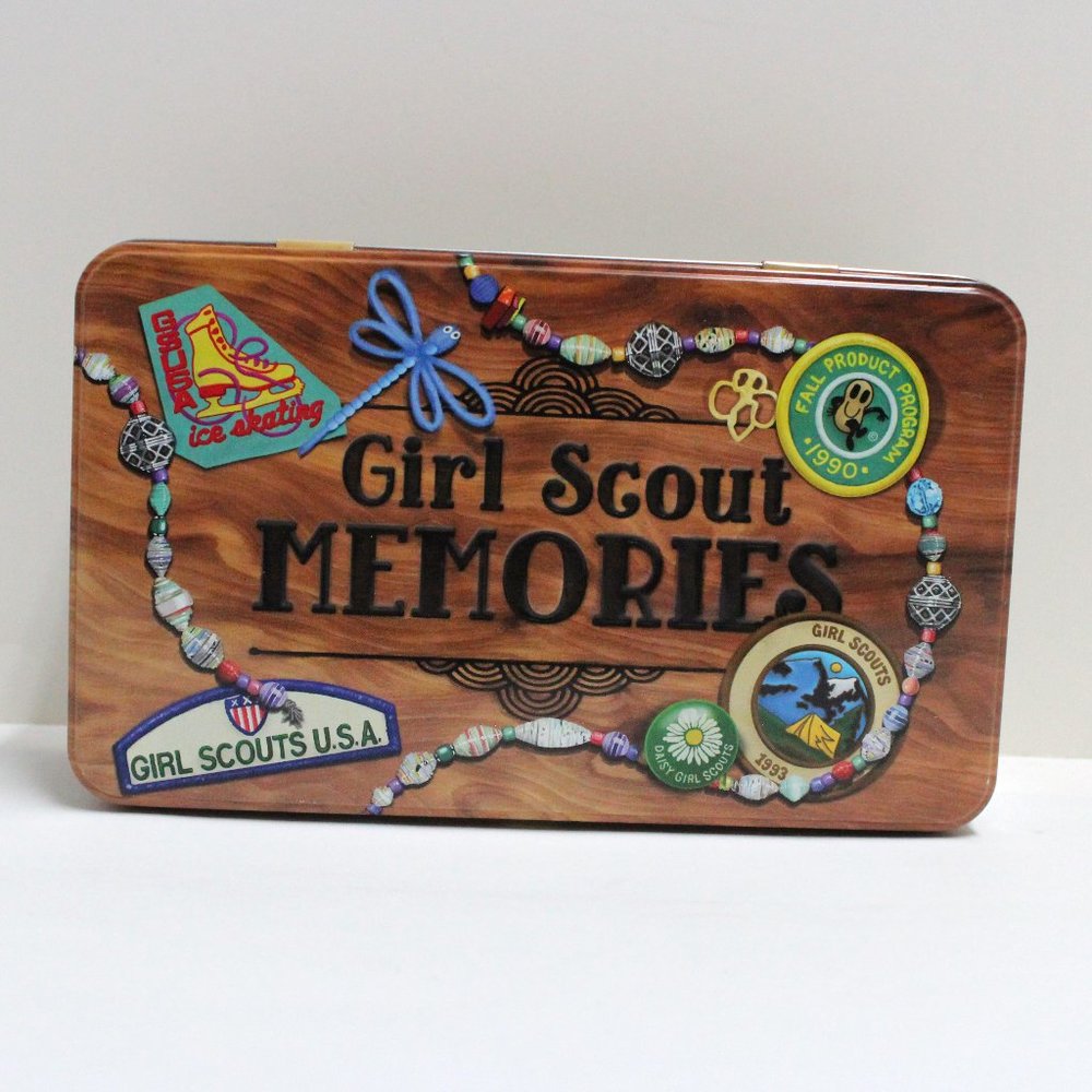 Girl Scout Memories Tin